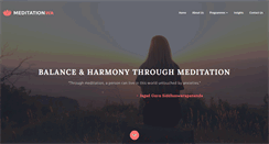 Desktop Screenshot of meditationwa.com.au